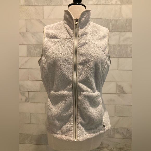 The North Face Women's Fuzzy Vest White Size L - Picture 1 of 6